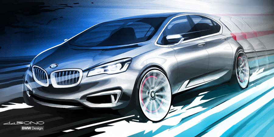  BMW Active Tourer Concept 2012 года  (фото 43 из 96)